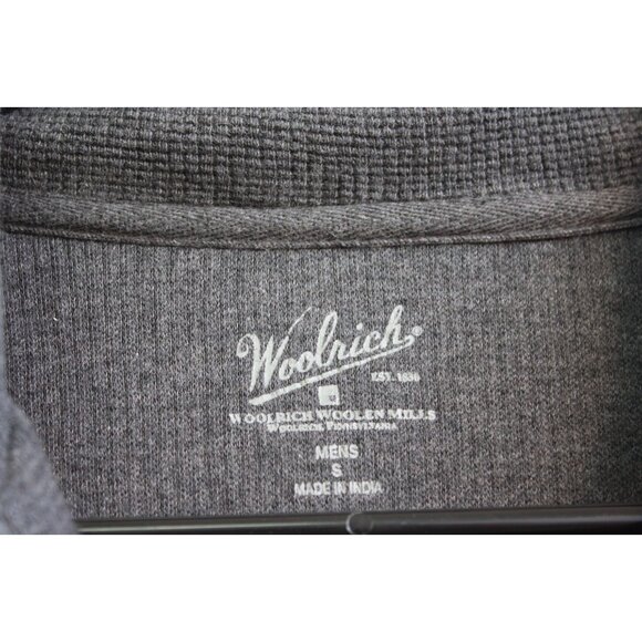 Woolrich Zip Up Mens Thermal Sleeveless Vest Gray Size Small - Picture 4 of 7